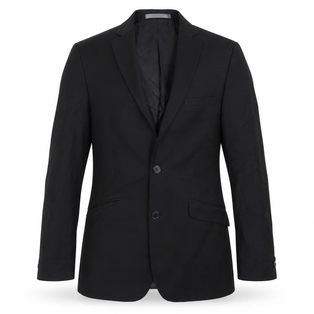 Red Herring Mens Black   Jacket Suit Jacket Size 36