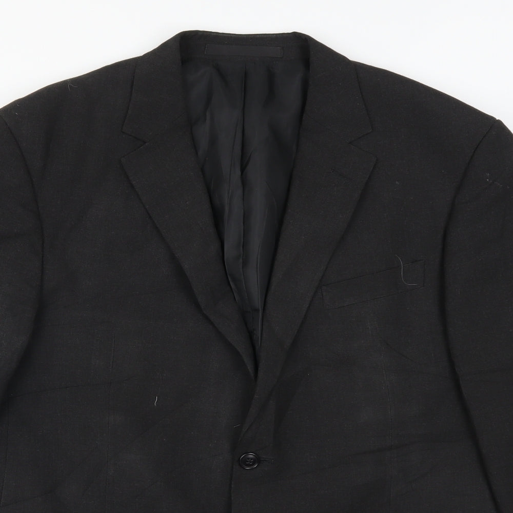 Marks and Spencer Mens Grey   Jacket Suit Jacket Size 42