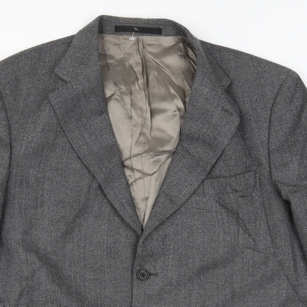 Marks and Spencer Mens Grey   Jacket Suit Jacket Size 44
