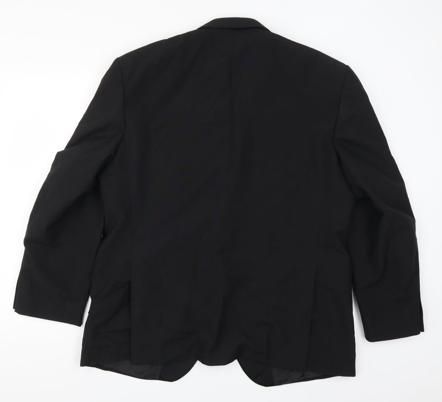Preworn Mens Black   Jacket Suit Jacket Size 44