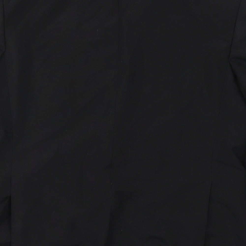 Preworn Mens Black   Jacket Suit Jacket Size 44