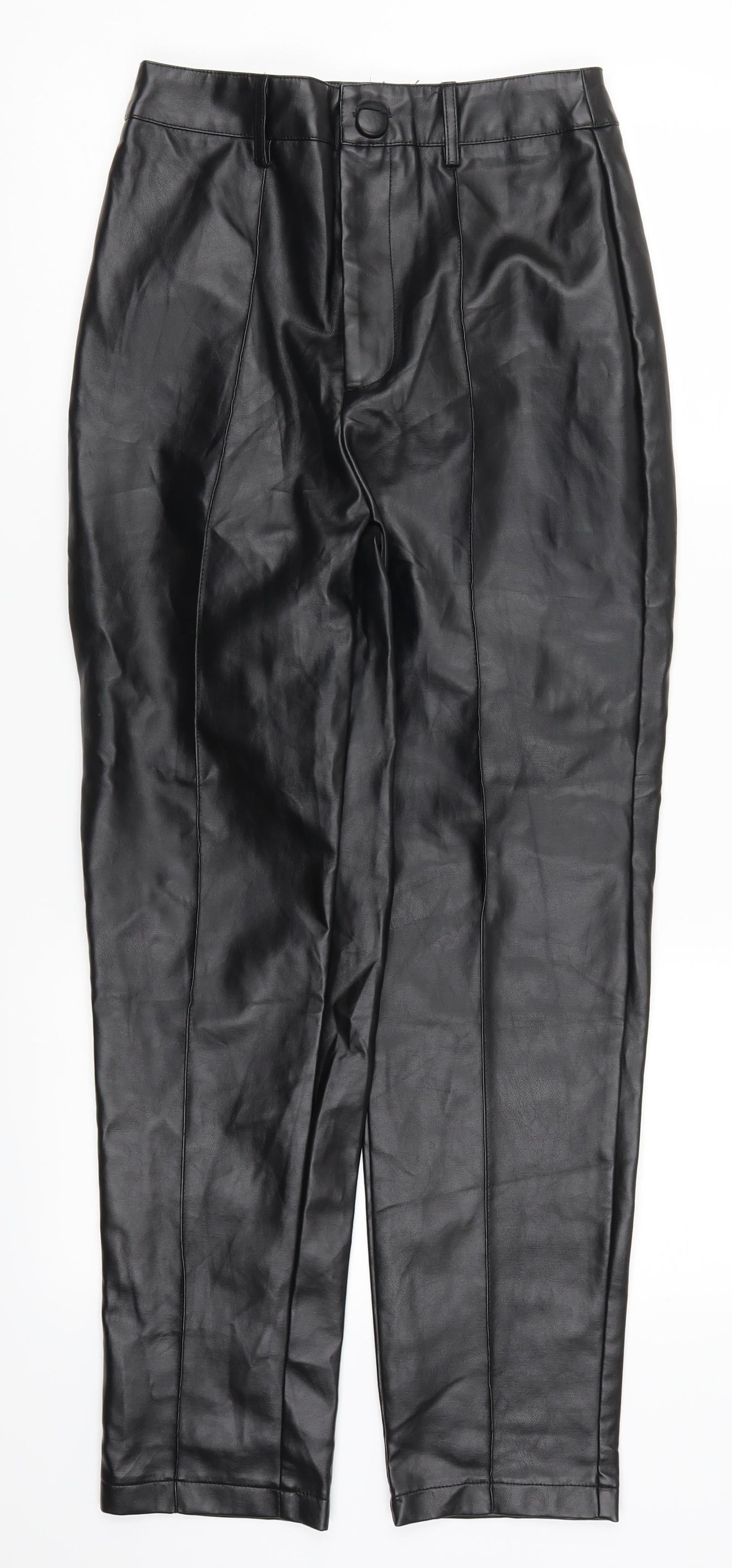 Missguided Womens Black   Trousers  Size 6 L26 in