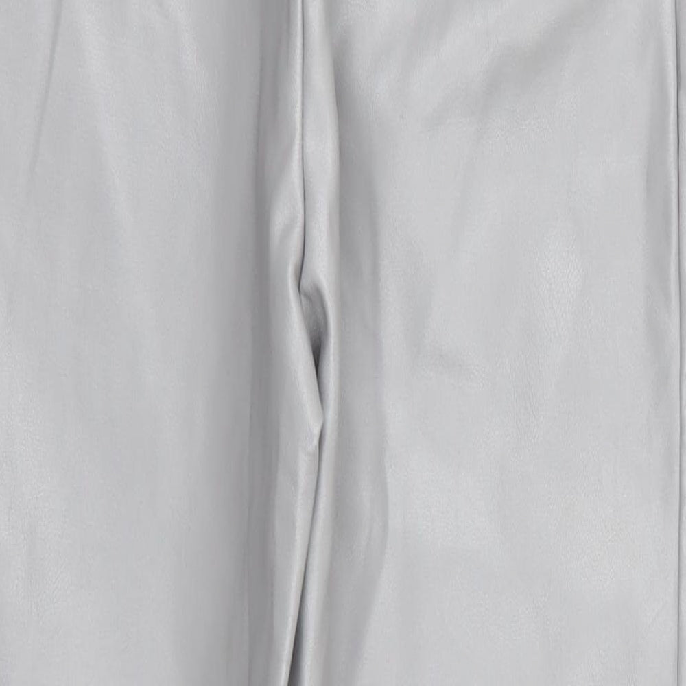 Missguided Womens Grey   Trousers  Size 6 L27 in
