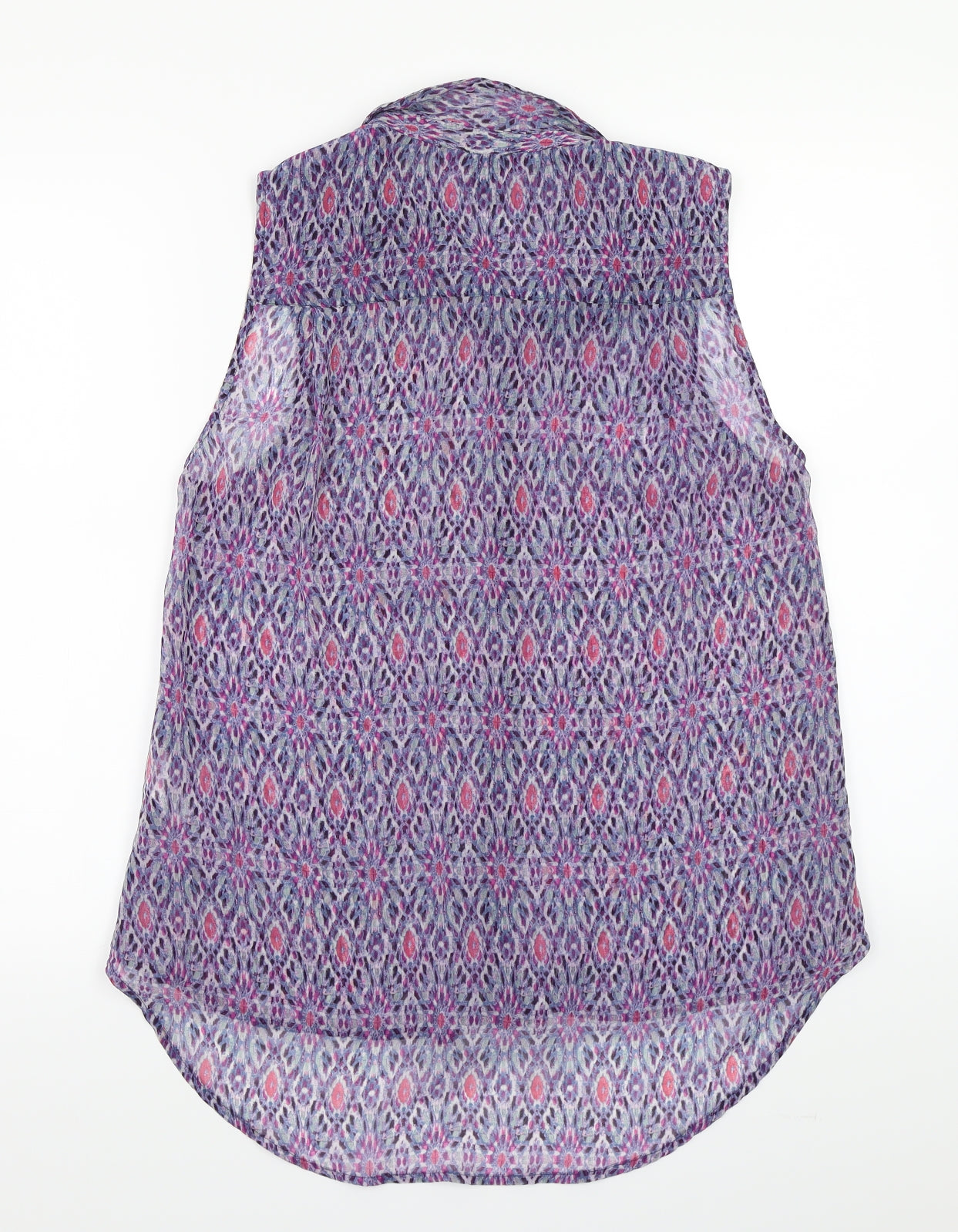 H&M Womens Purple   Basic Blouse Size 8