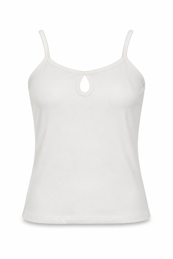 fabrizio Womens White   Basic T-Shirt Size M