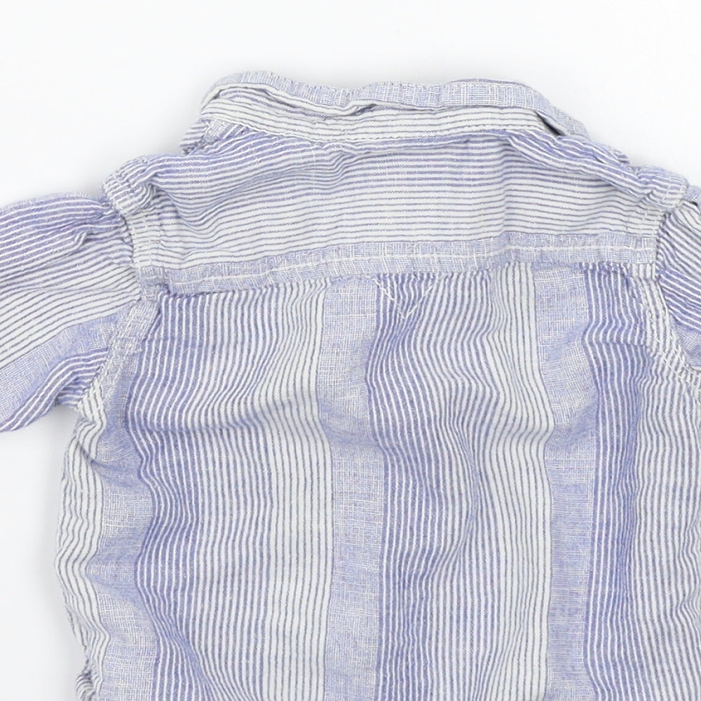 NEXT Boys Blue   Basic Button-Up Size 12-18 Months