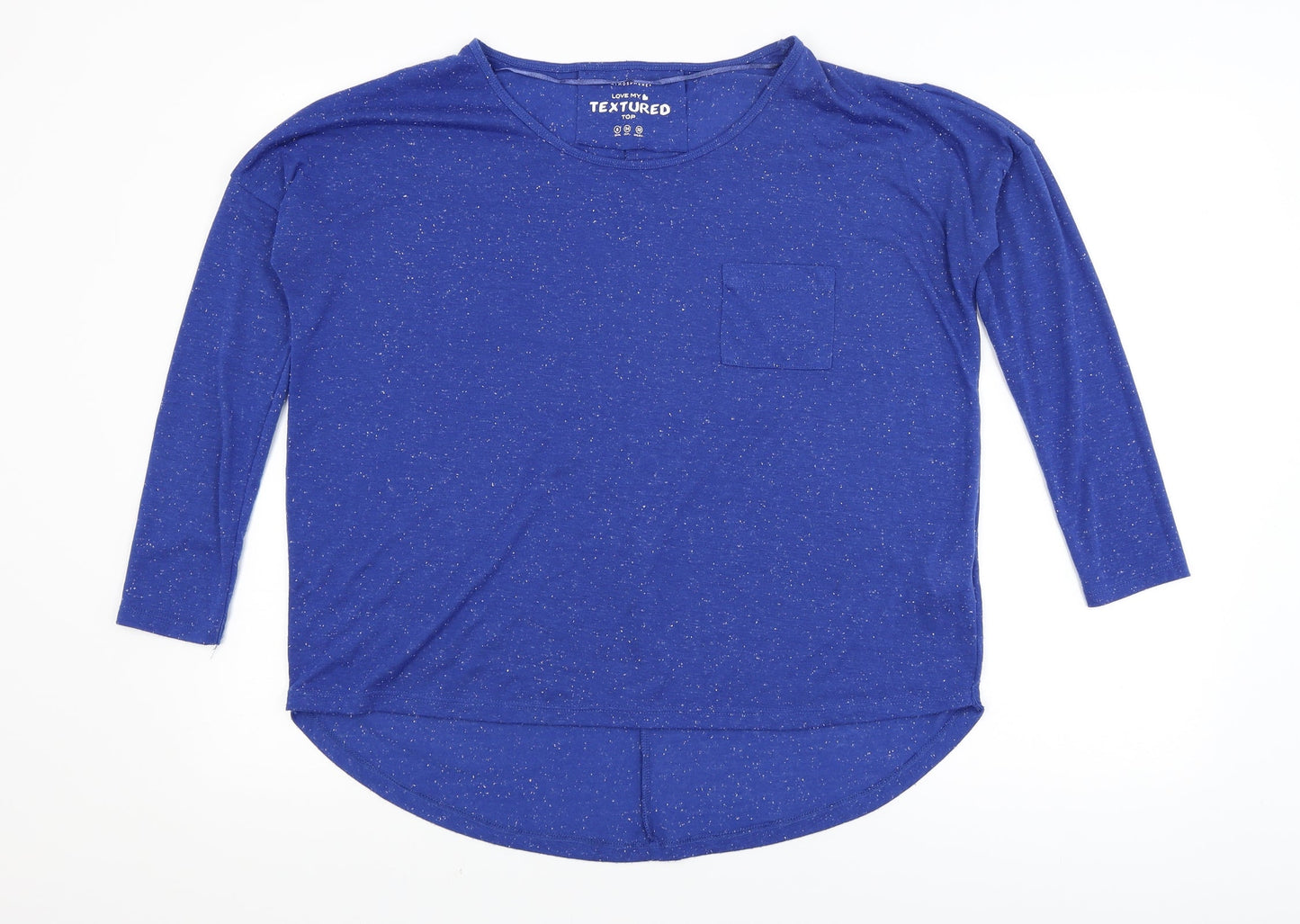 Atmosphere Womens Blue   Basic T-Shirt Size 6