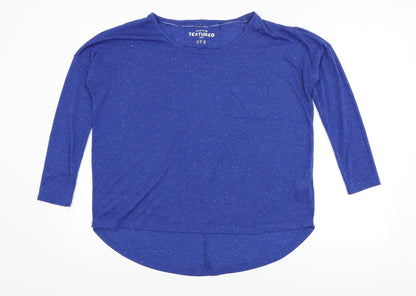 Atmosphere Womens Blue   Basic T-Shirt Size 6