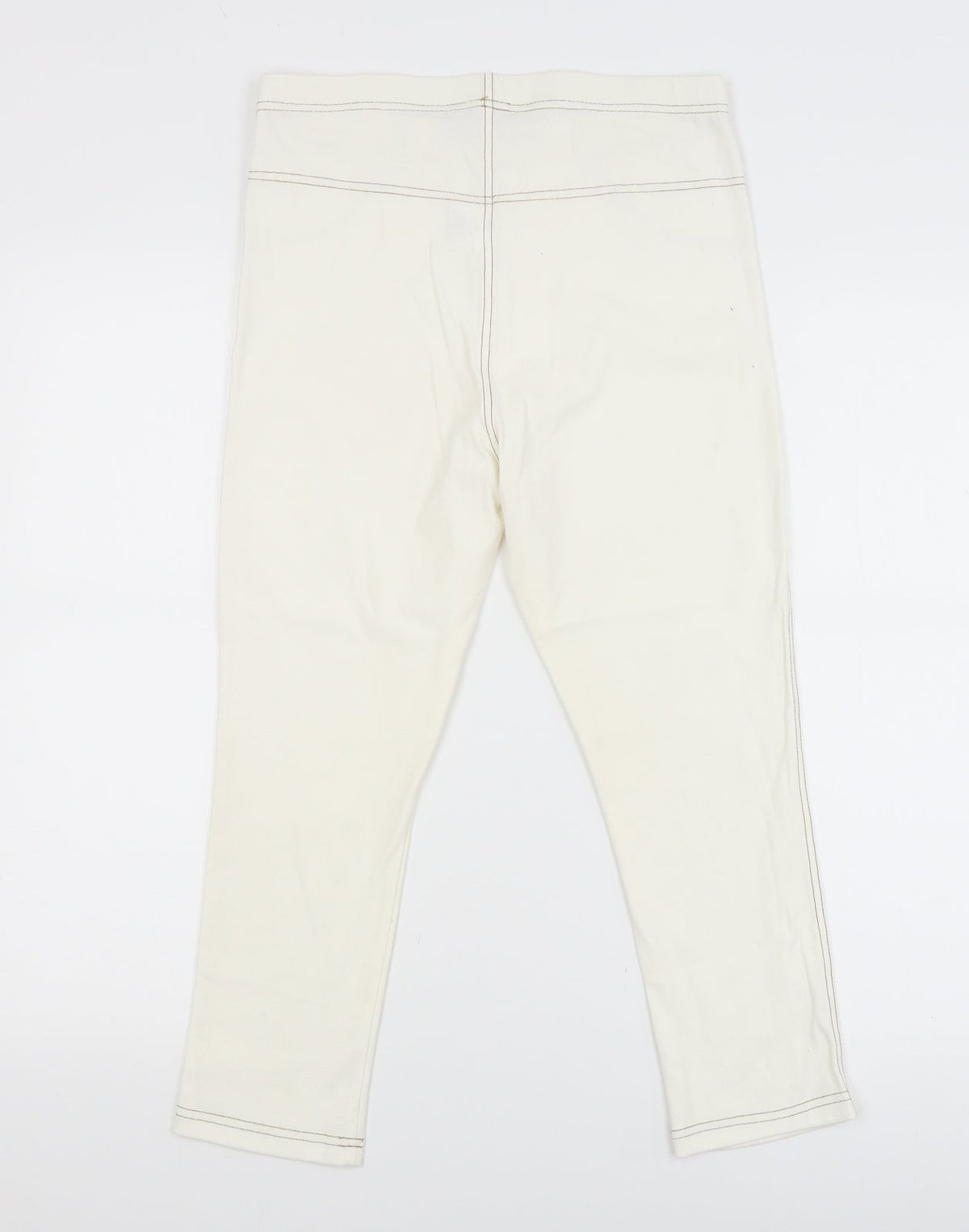 Originals Womens White   Cropped Trousers Size S L20 in