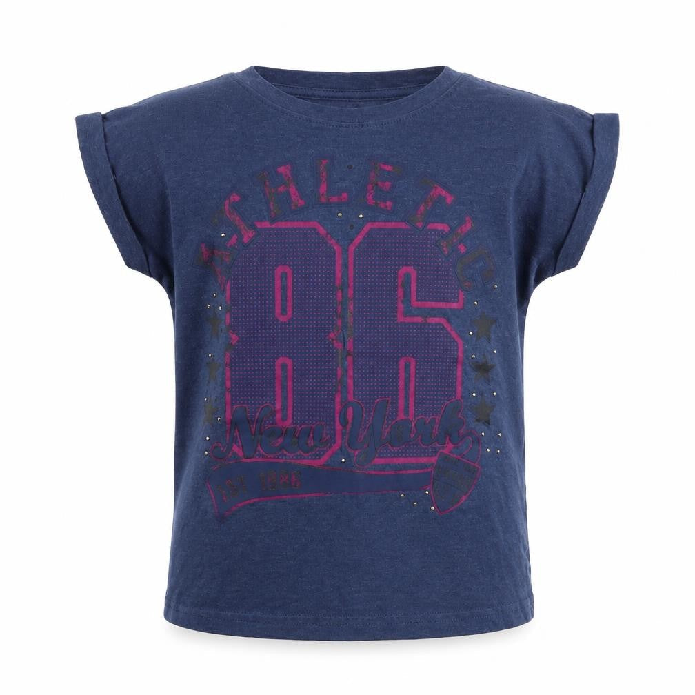 Pep&Co Boys Black   Basic T-Shirt Size 6-7 Years