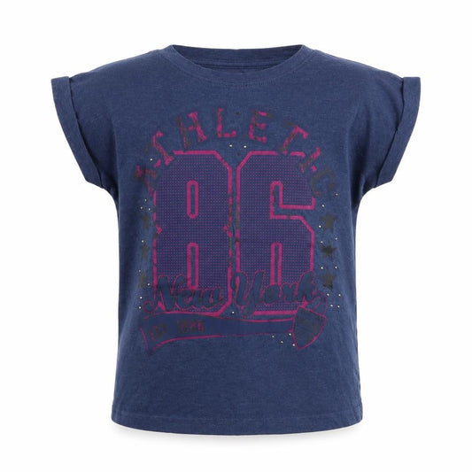 Pep&Co Boys Black   Basic T-Shirt Size 6-7 Years