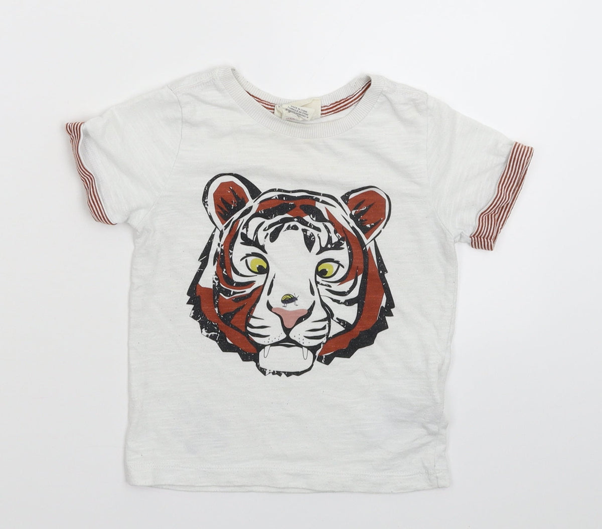 Rorie Whelan Boys White   Basic T-Shirt Size 2-3 Years