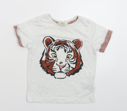 Rorie Whelan Boys White   Basic T-Shirt Size 2-3 Years