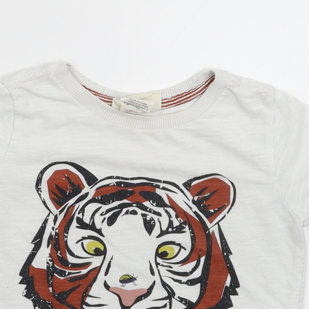 Rorie Whelan Boys White   Basic T-Shirt Size 2-3 Years