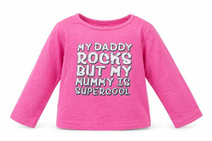 Early Days Girls Pink   Basic T-Shirt Size 12-18 Months