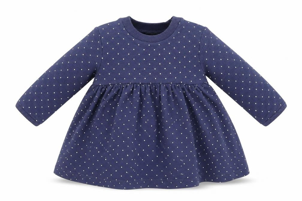 Marks & Spencer Girls Blue Spotted  Fit & Flare  Size 0-3 Months