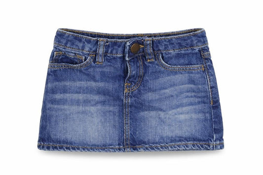 George Girls Blue  Denim A-Line Skirt Size 18-24 Months