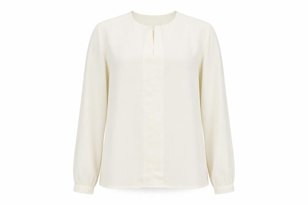 Avenue Womens White   Basic Blouse Size 14