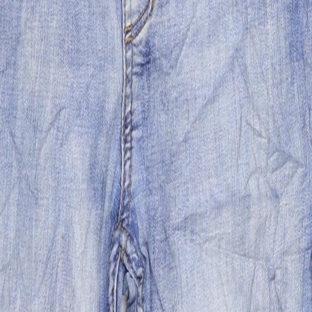H&M Womens Blue  Denim Skinny Jeans Size 10 L29 in