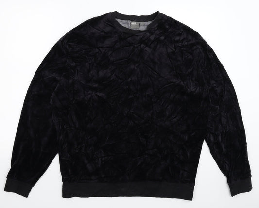 ASOS Mens Black   Pullover Sweatshirt Size S