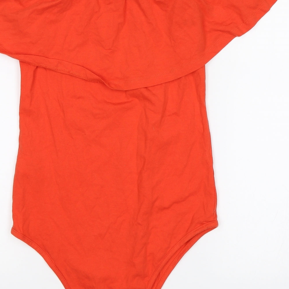 Primark Womens Orange   Leotard One-Piece Size 12