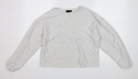 New Look Womens White   Pullover Jumper Size S