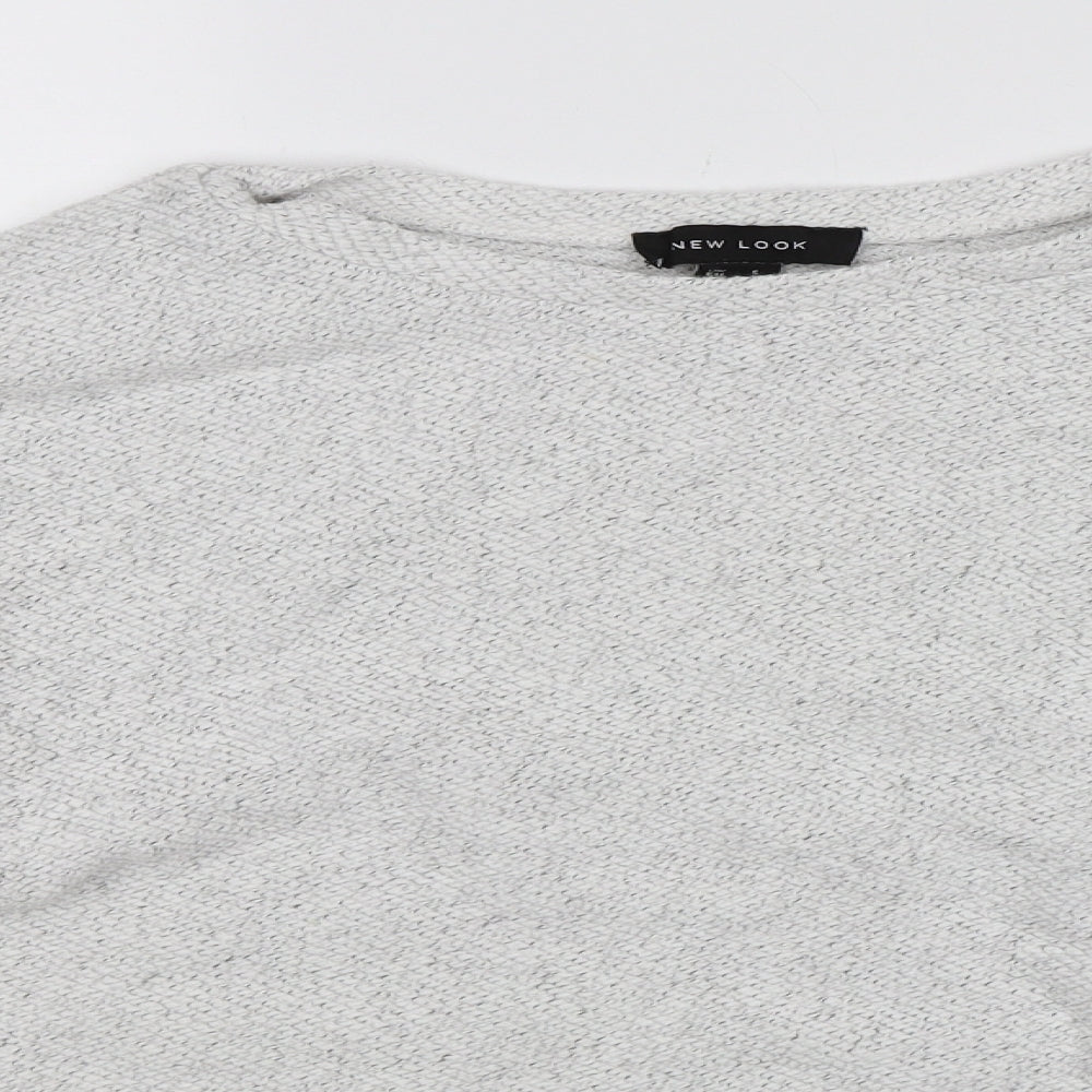 New Look Womens White   Pullover Jumper Size S