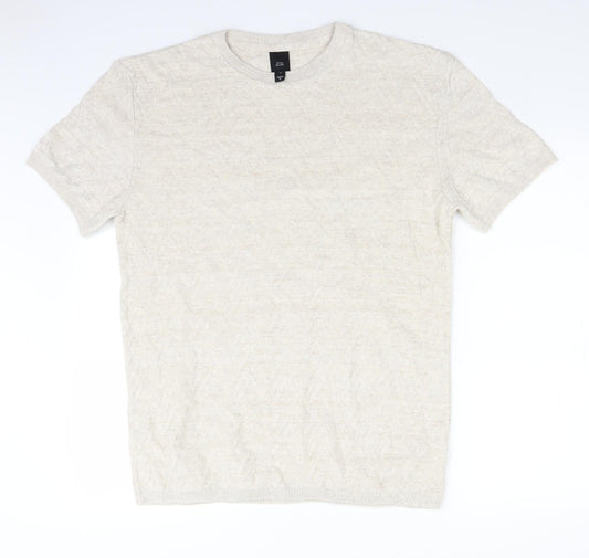 River Island Womens Beige   Basic Blouse Size M