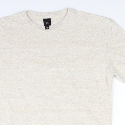 River Island Womens Beige   Basic Blouse Size M