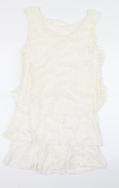 Womens Beige   A-Line  Size 8  - m