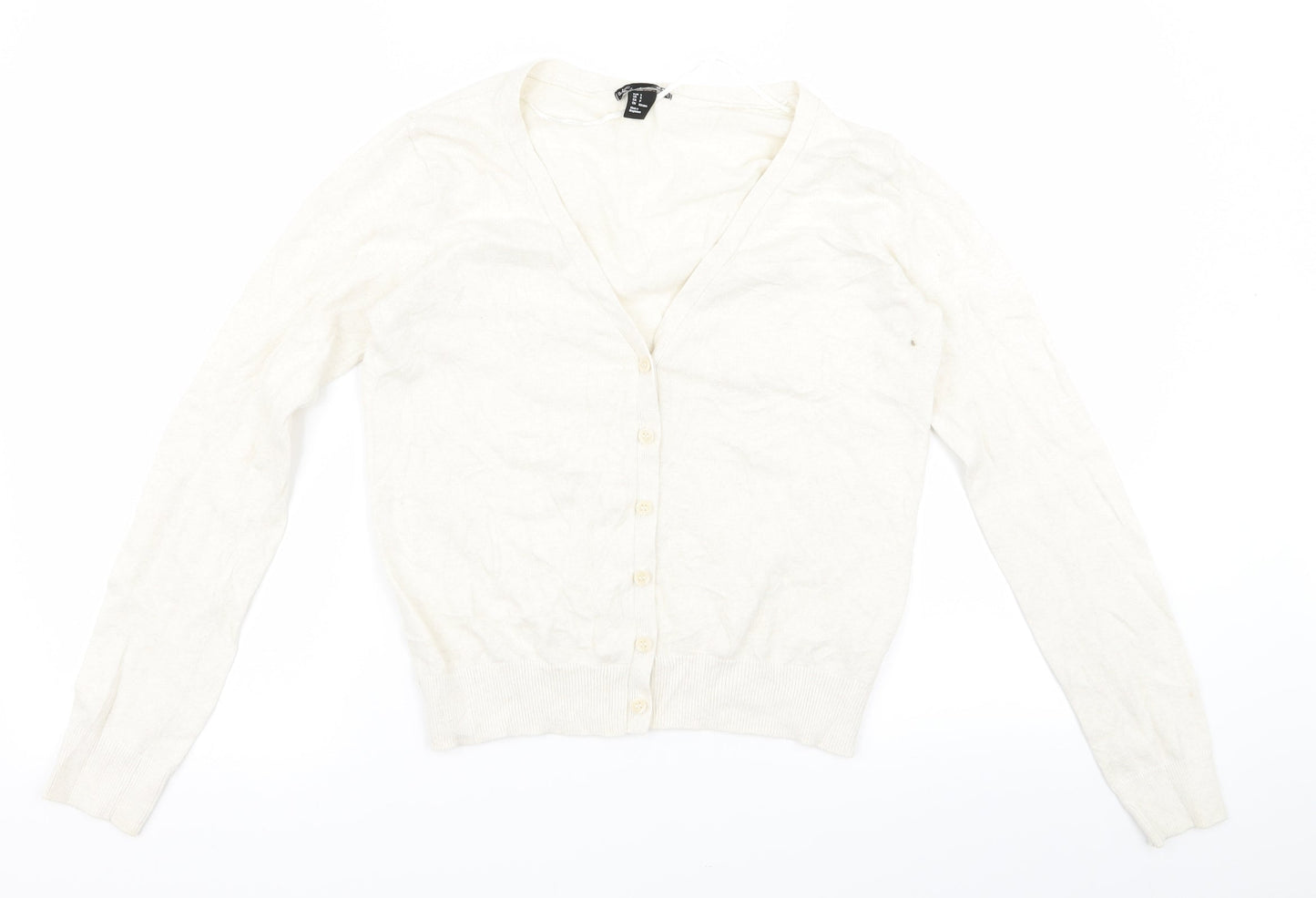 H&M Womens Beige   Pullover Jumper Size S