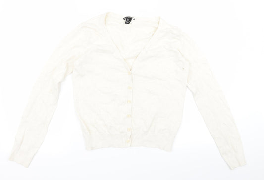 H&M Womens Beige   Pullover Jumper Size S
