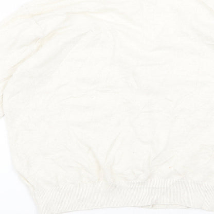 Preloved H&M Womens Beige   Pullover Jumper Size S - Label