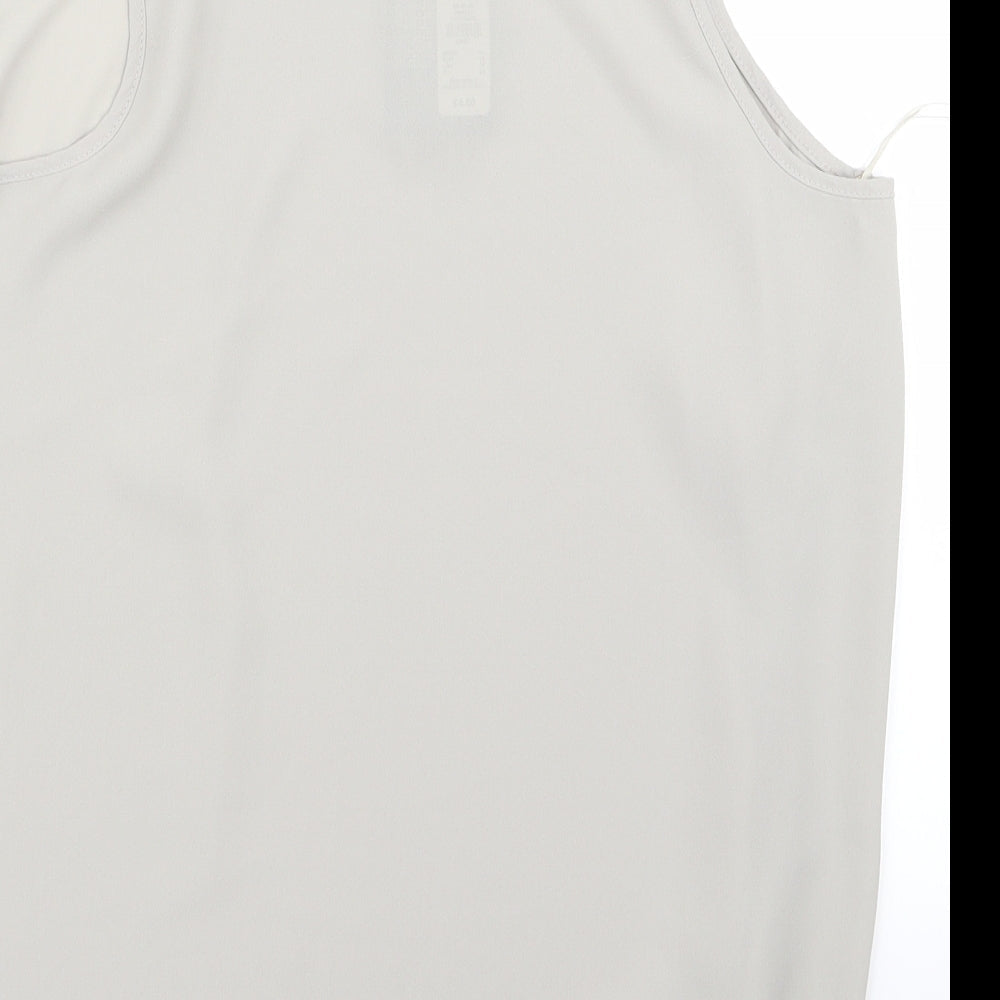 Atmosphere Womens Beige   Basic Button-Up Size 16