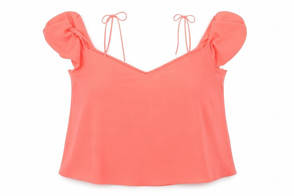 Topshop Womens Pink   Basic Blouse Size 12