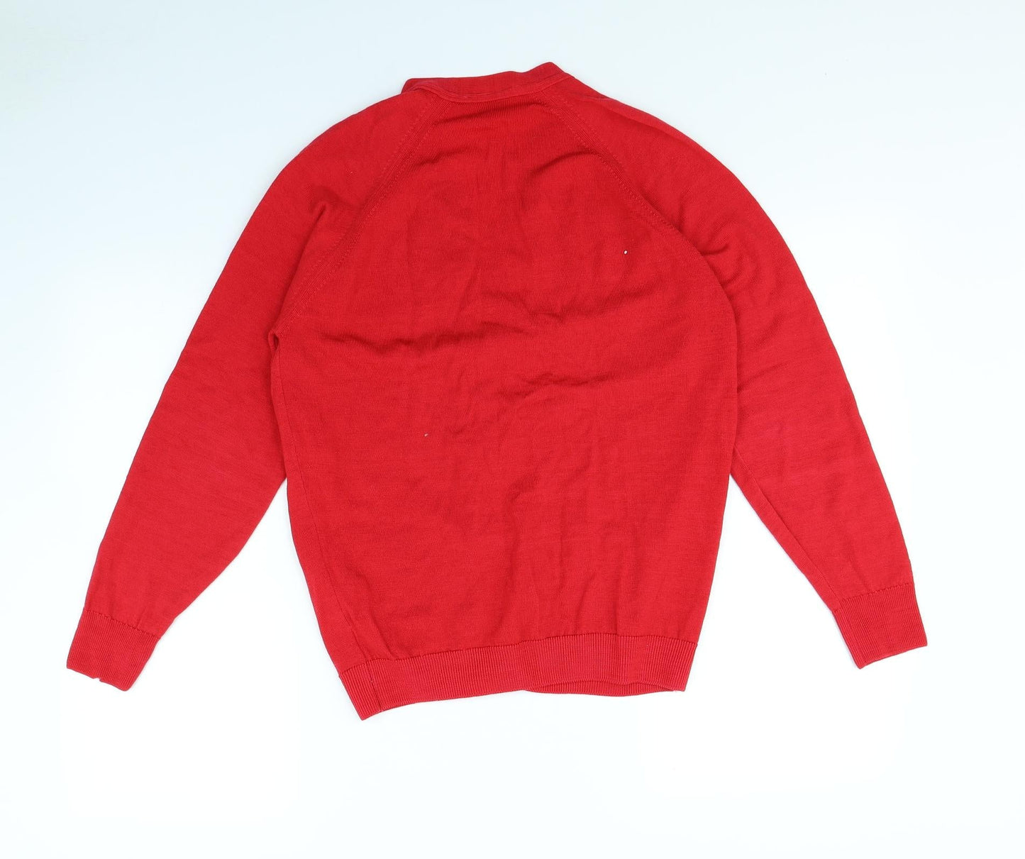 moment Womens Red   Cardigan Jumper Size 10