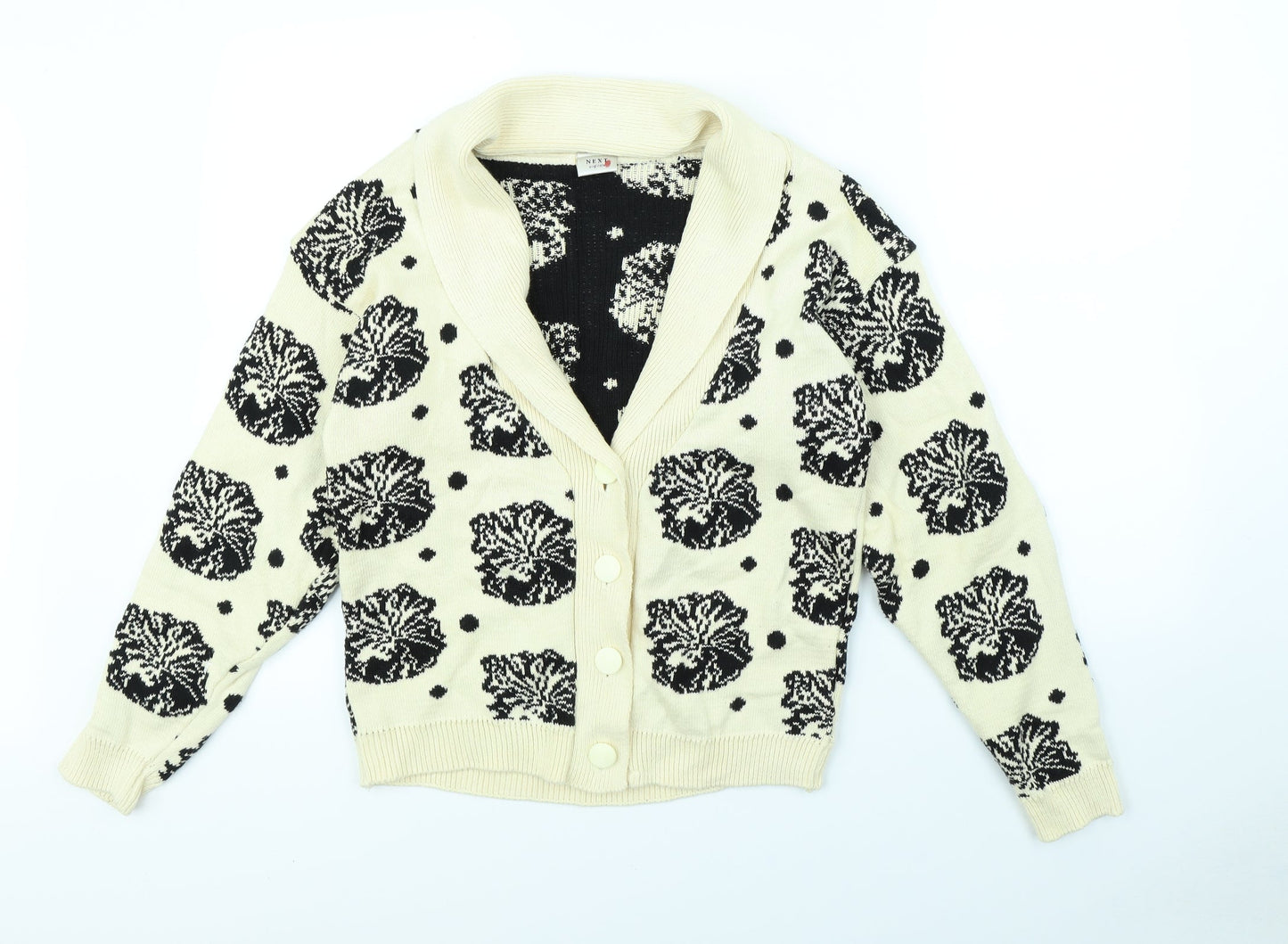 NEXT Womens Ivory Floral  Jacket  Size S