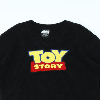 Preloved FOREVER 21 Womens Black   Pullover Jumper Size S  - Toy Story - Detail