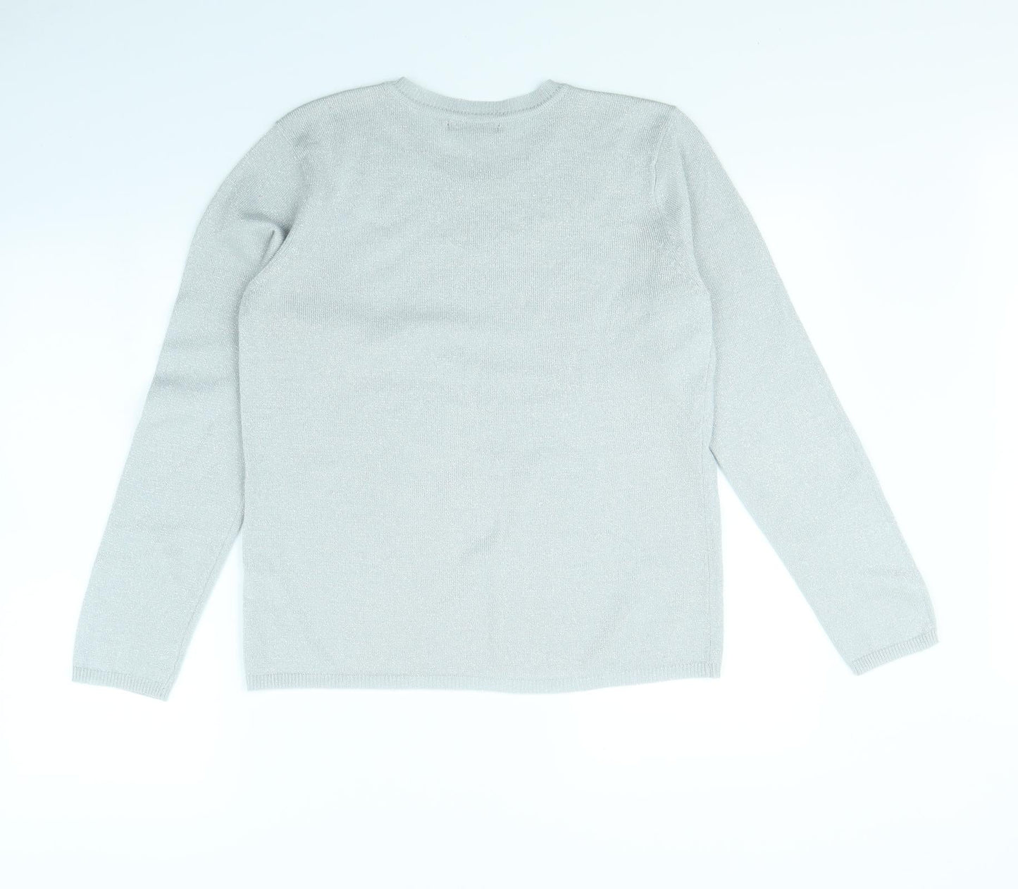 BM Womens Silver   Pullover Jumper Size S