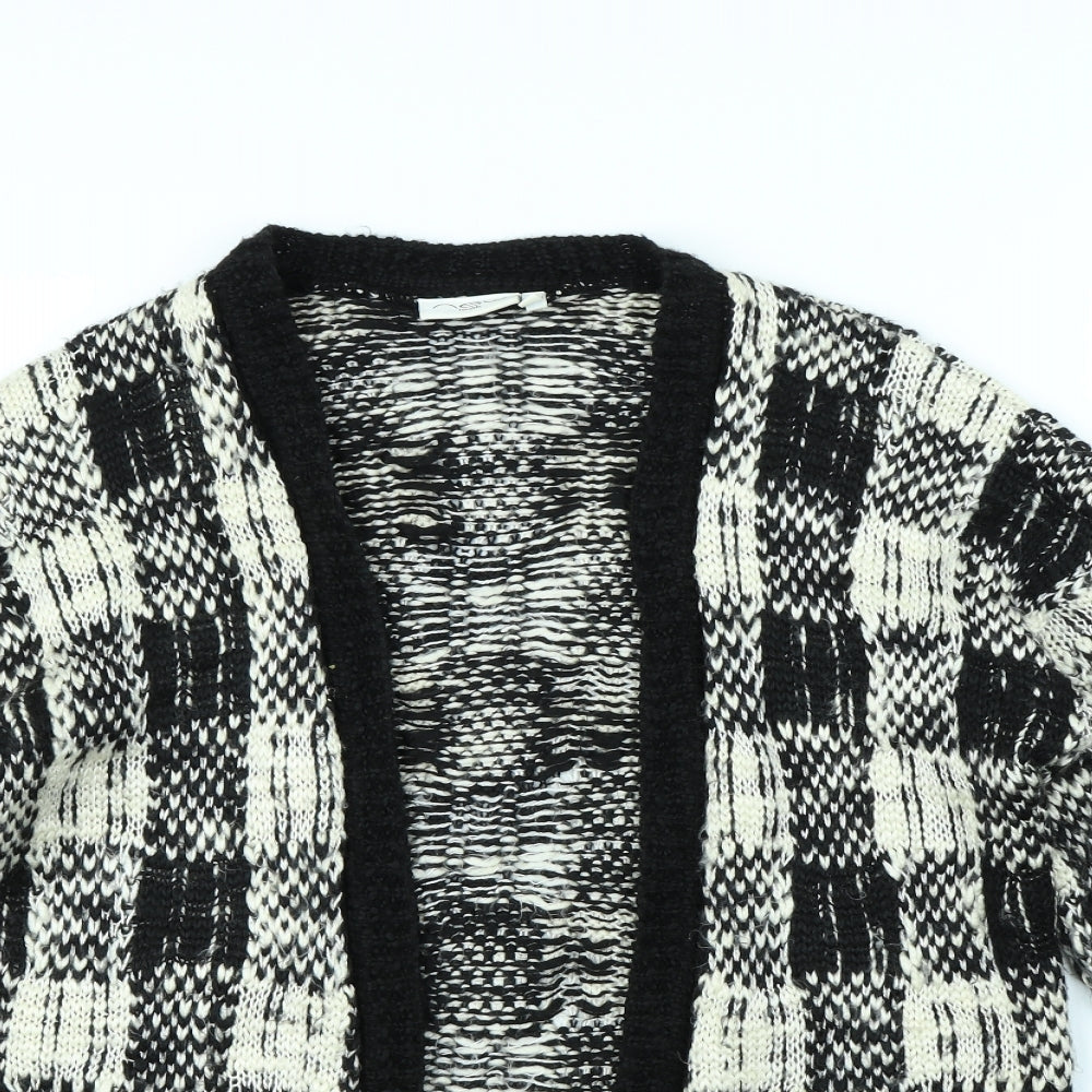 New Look Womens White Check  Jacket  Size M