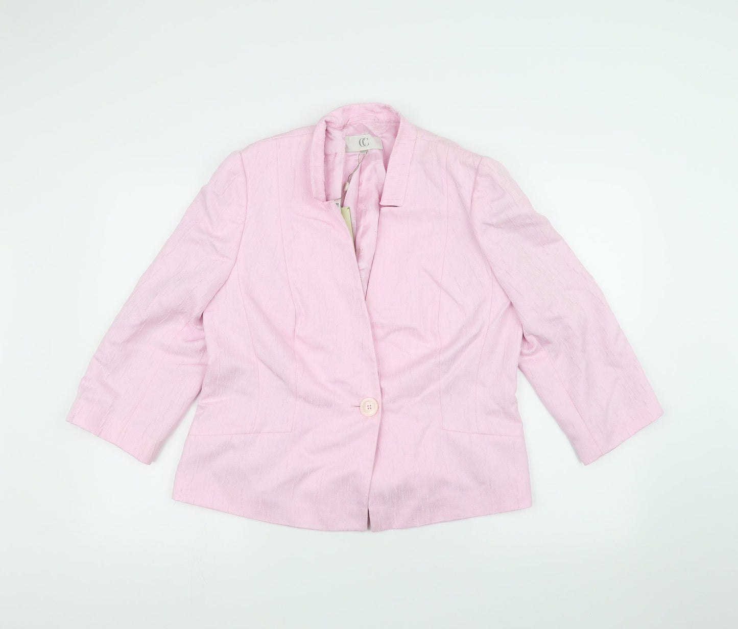 CC Womens Pink   Jacket  Size 14