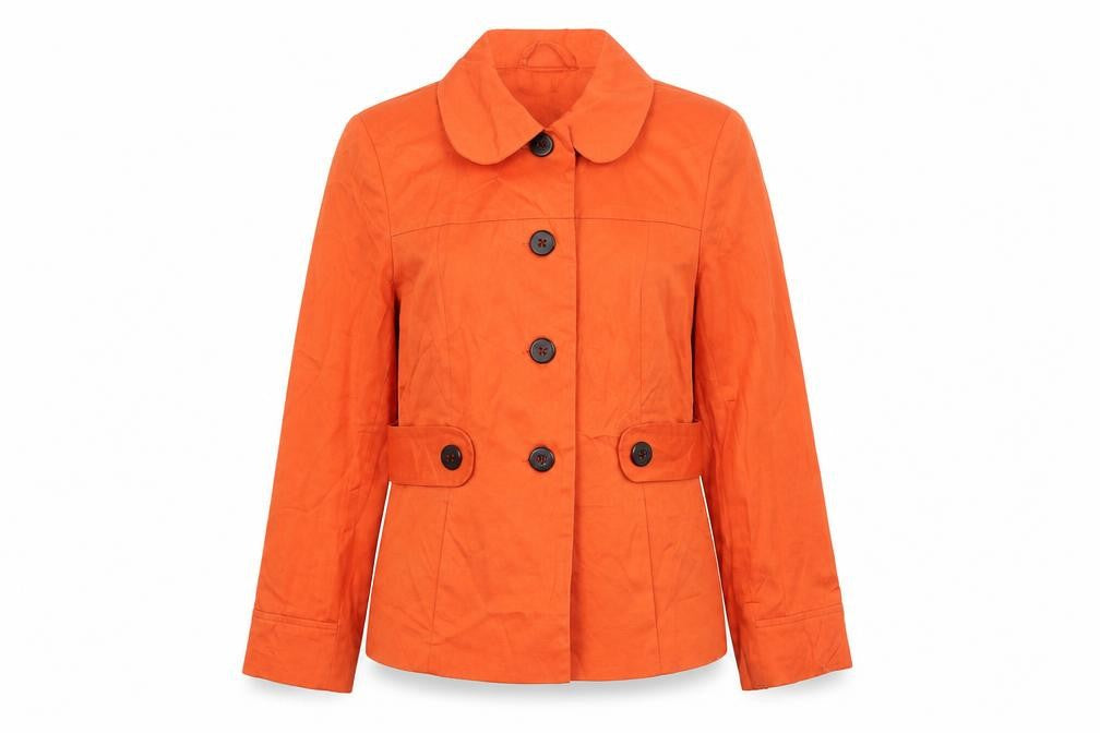 George Womens Orange   Jacket  Size 12