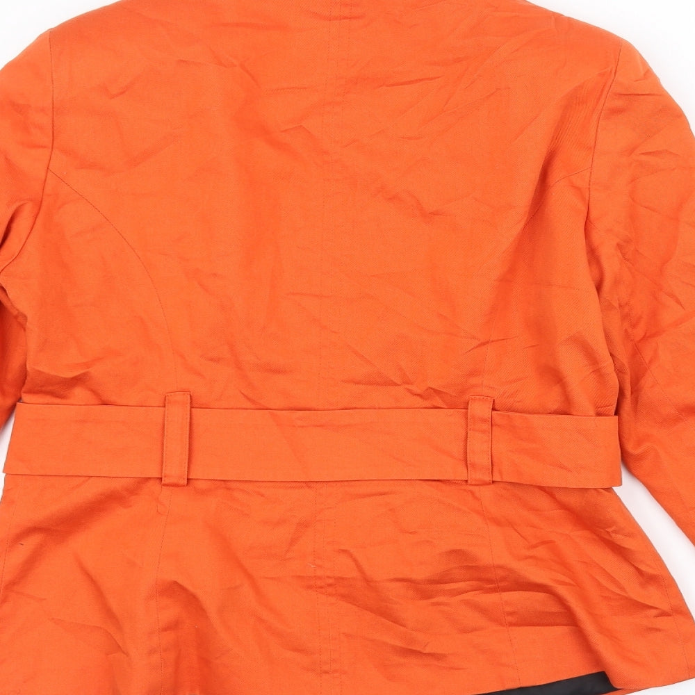 George Womens Orange   Jacket  Size 12