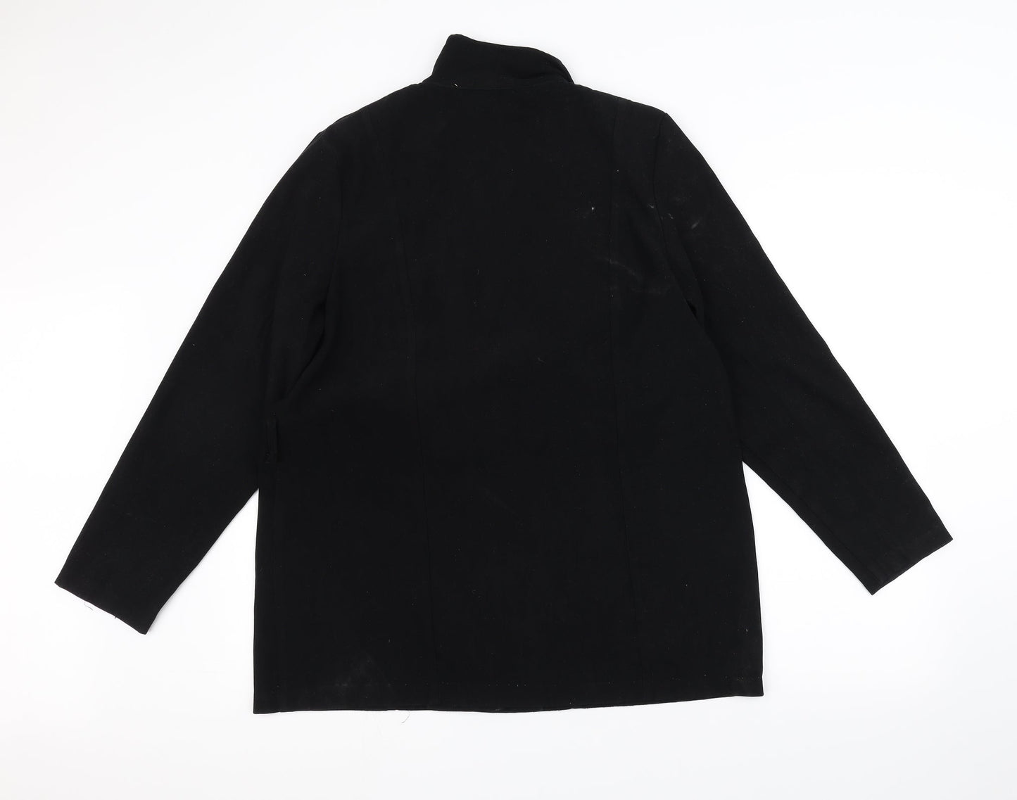 Dorothy Perkins Womens Black   Overcoat Coat Size 12