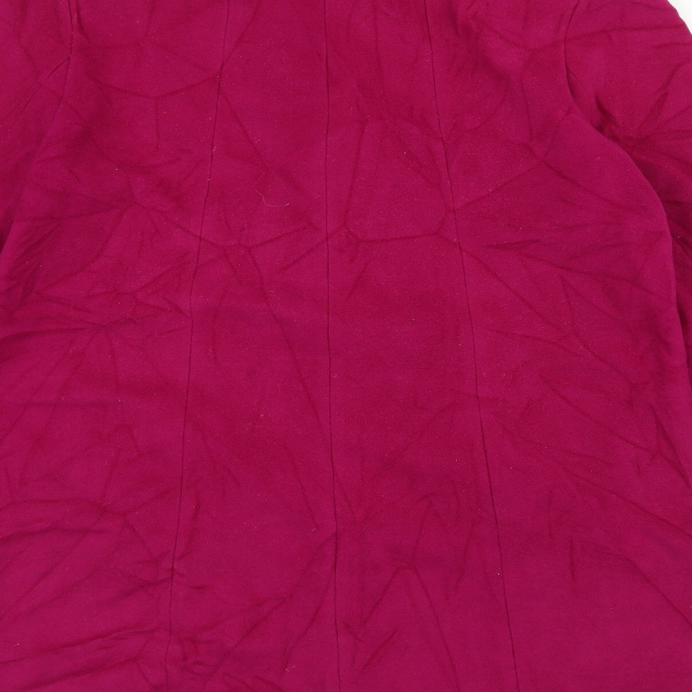 CC Womens Pink   Overcoat Coat Size L