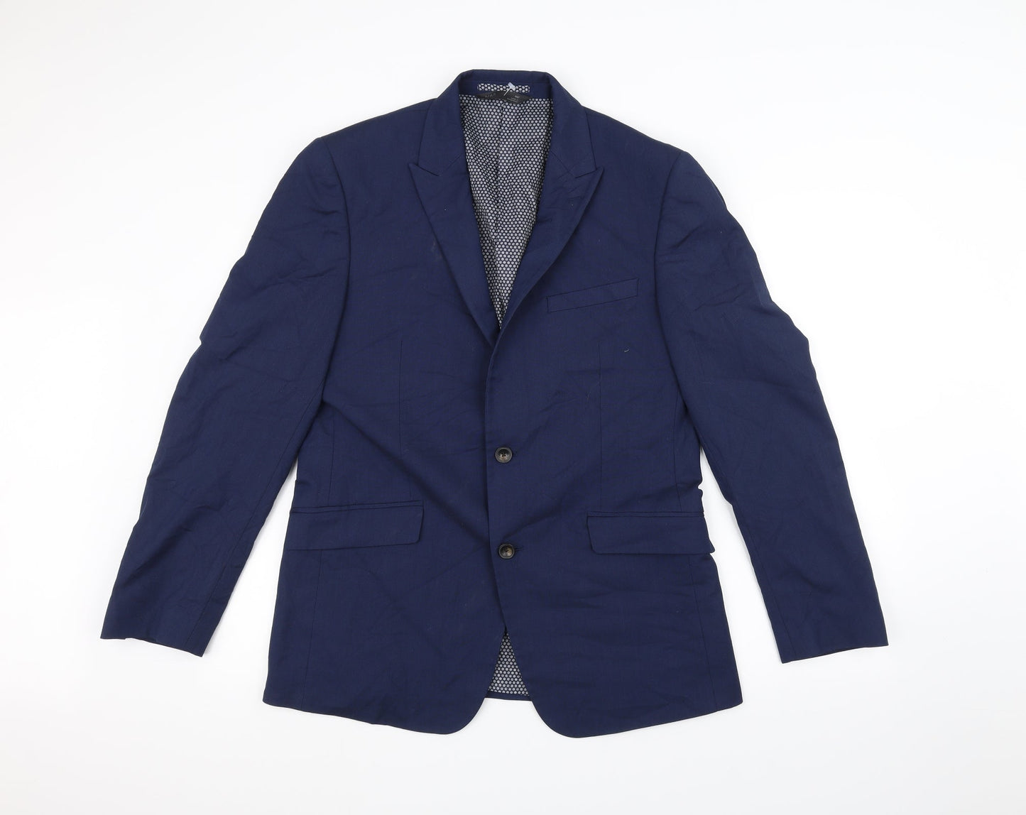 Marks and Spencer Mens Blue   Jacket Suit Jacket Size 40