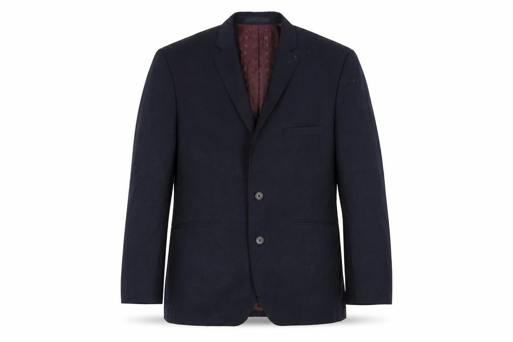 Burton Mens Blue   Jacket Suit Jacket Size 40