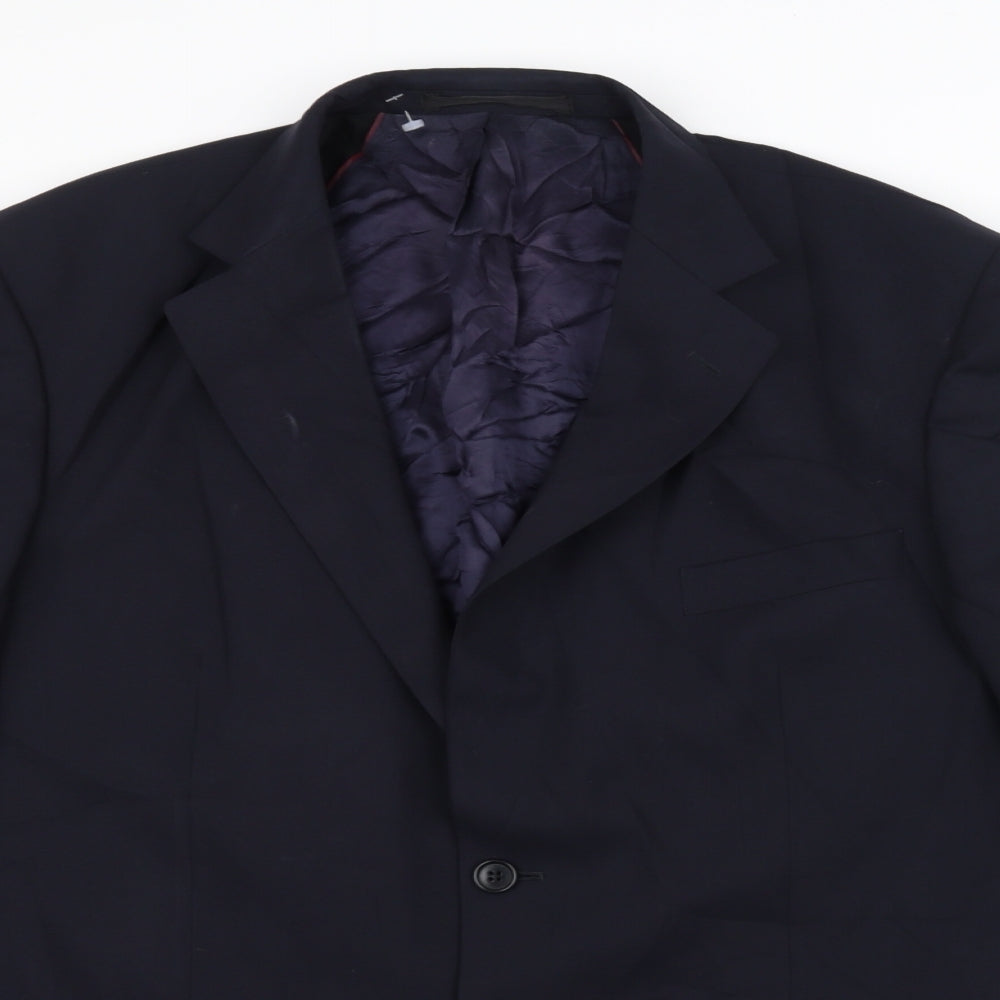 Marks and Spencer Mens Blue   Jacket Suit Jacket Size 42