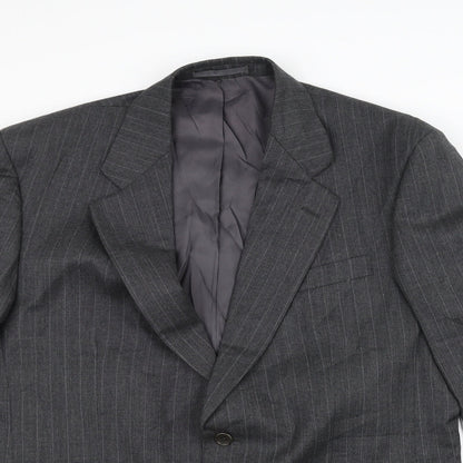 Greenwoods Mens Black   Jacket Suit Jacket Size 38
