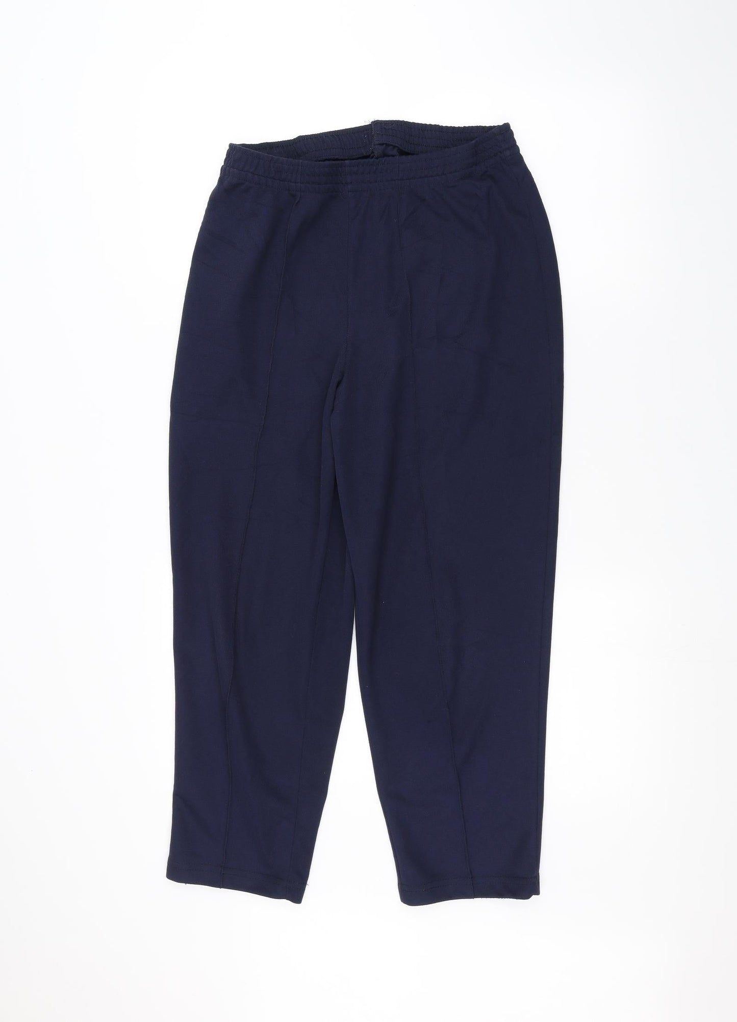 Preworn Womens Blue   Sweatpants Trousers Size 14 L25 in